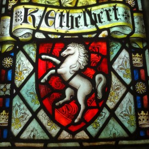 White horse Ethelbert Reculver aclerkofoxford blogspot com